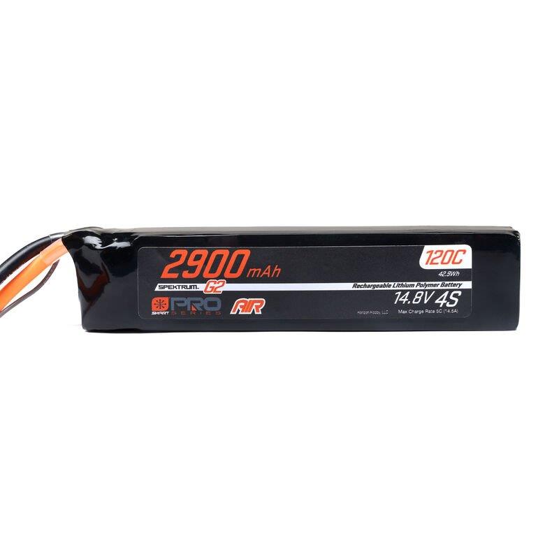 Spektrum 14.8V 2900mAh 4S 120C Smart G2 Pro Air LiPo Battery: IC3 - 2