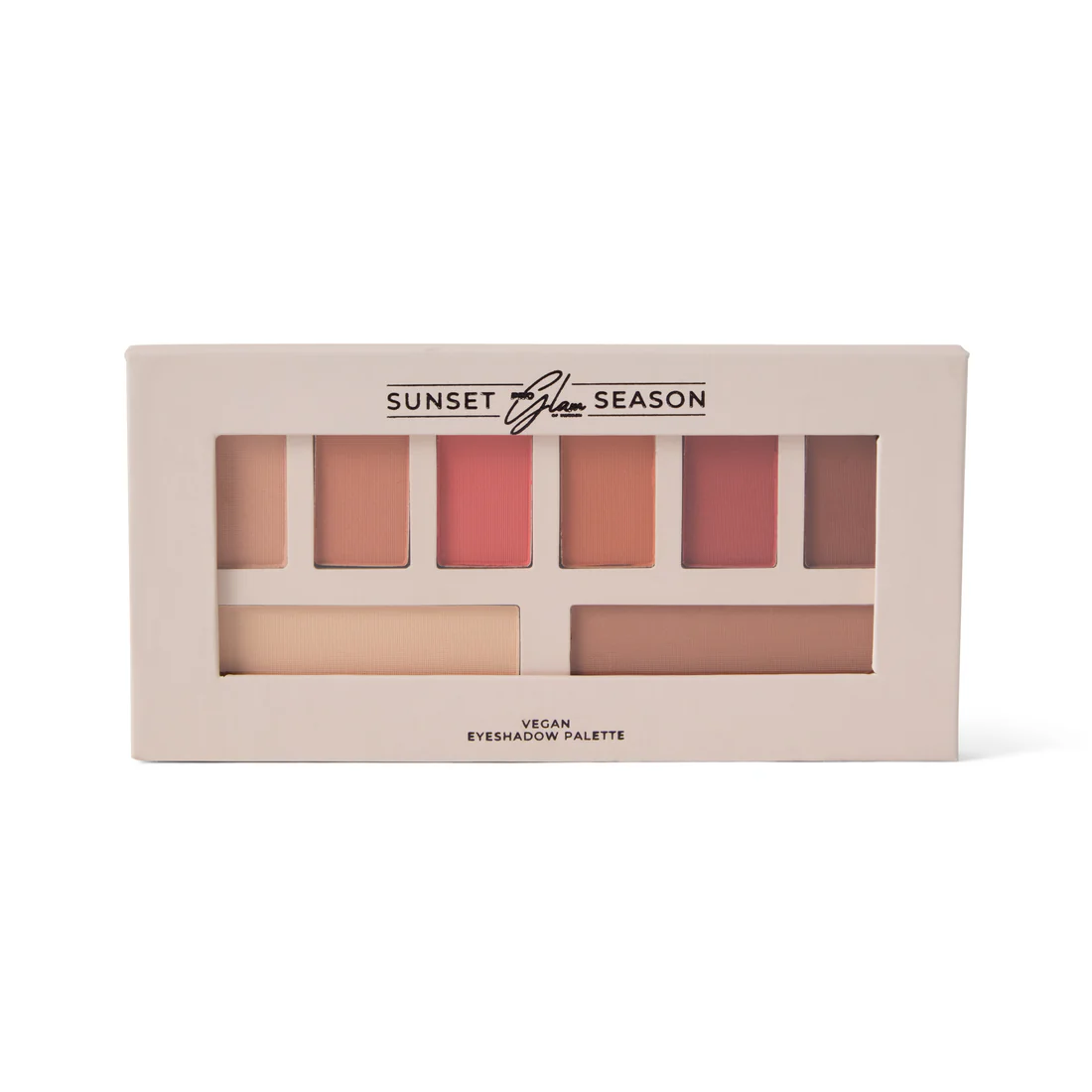 Eyeshadow palette sunset season