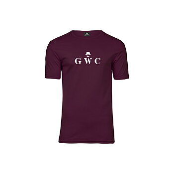GWC Fitted T-shirt Vinröd
