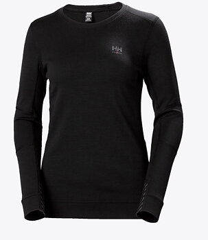 W HH LIFA MERINO CREWNECK Dam