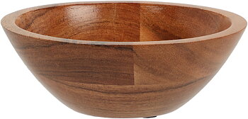 Skål acacia trä 18x18x5cm