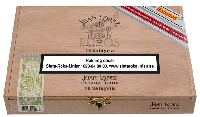 Juan Lopez Valkyria Exclusivo Regional Nordicos 2023 Cigarrlåda 10-pack