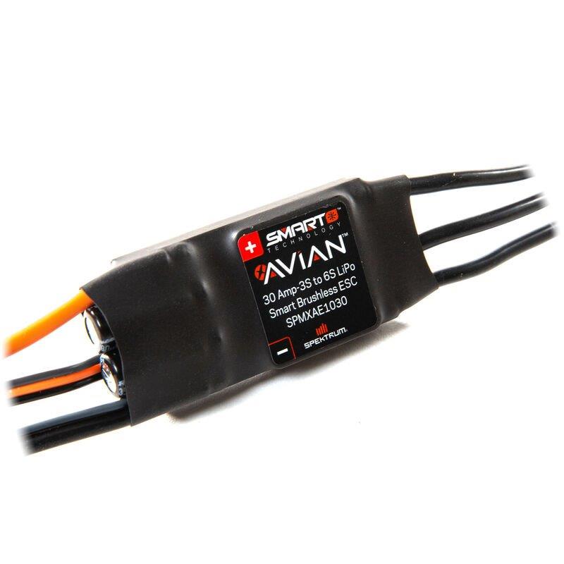 Spektrum Avian 30-Amp Brushless Smart ESC, 3S-6S