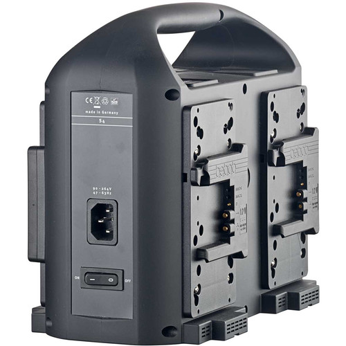 Bebob Quad B-Mount Batterieladegerät mit 4-Pin XLR Ausgang - 2