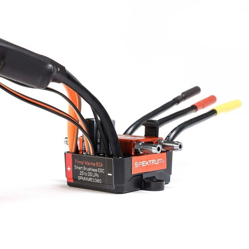 Spektrum Firma 90A Smart Brushless Marine ESC - 7