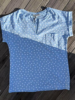 FREE/QUENT Viva Tee Blue / White