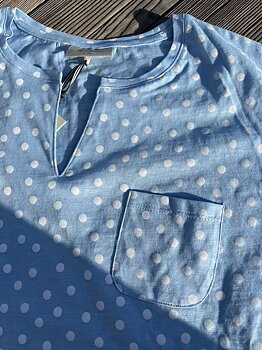FREE/QUENT Viva Tee Blue / White
