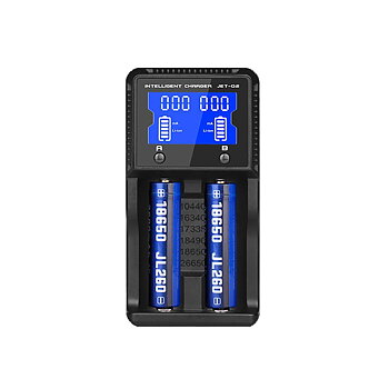 Jetbeam JET-Q2 Digital Display Batteriladdare Universal