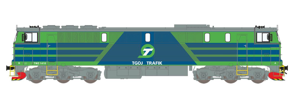Diesellok TGOJ TMZ 1410 (AC)