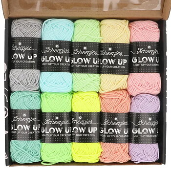 Scheepjes Glow Up-colour pack 10x25g