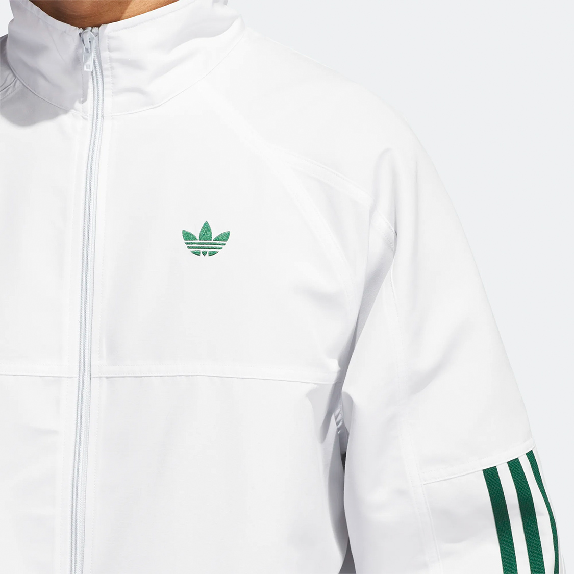 Adidas - Gatsele Track Jacket White/Dark Green - 5