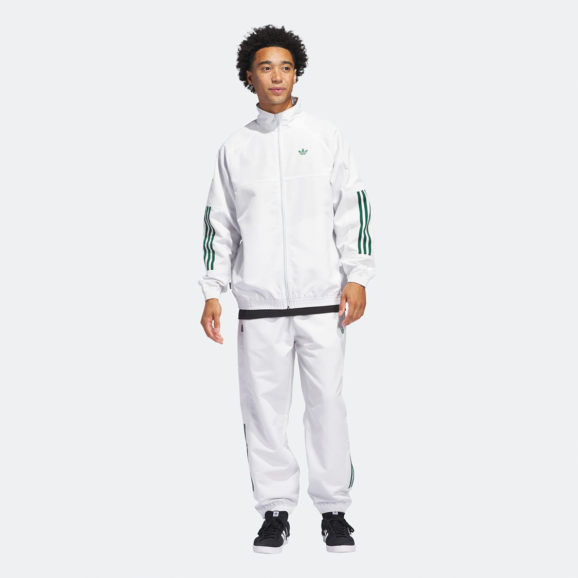 Adidas - Gatsele Track Jacket White/Dark Green - 4