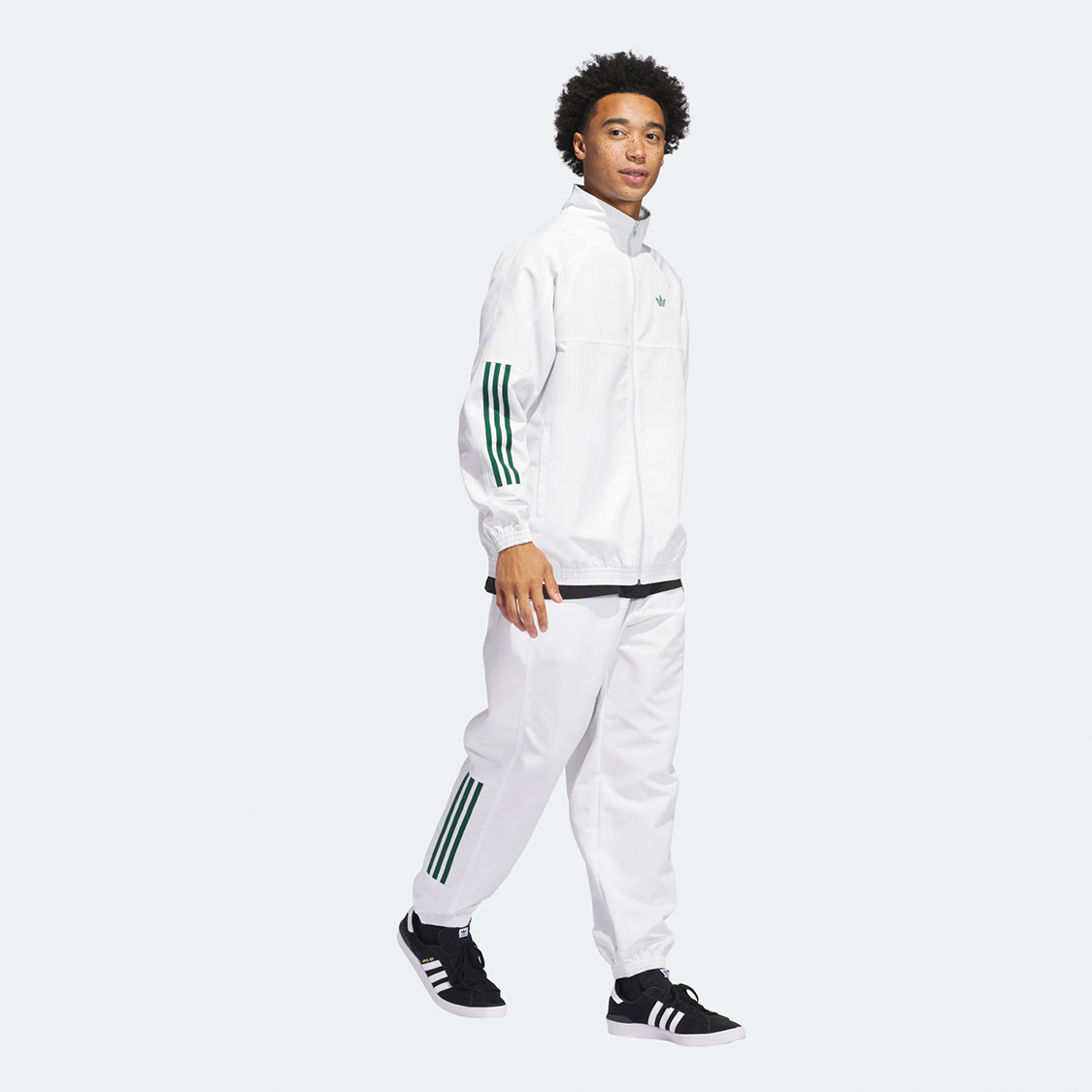 Adidas - Gatsele Track Jacket White/Dark Green - 3