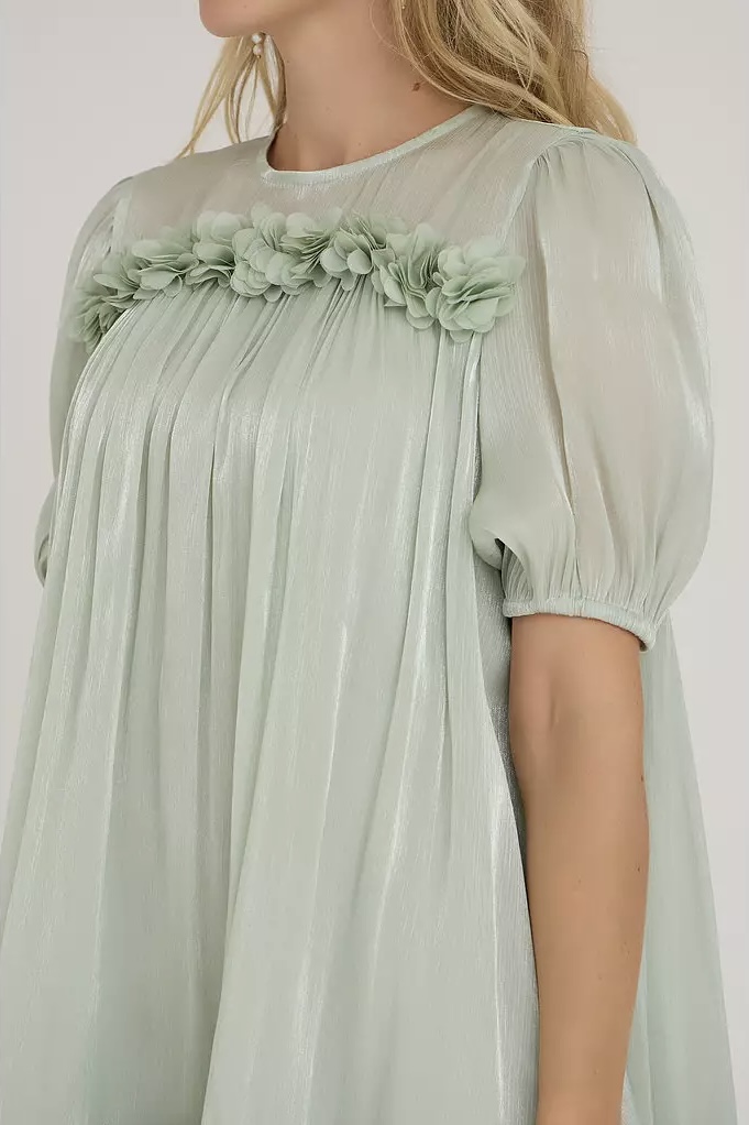 A-View - Daisi Dress Dusty Mint - 4