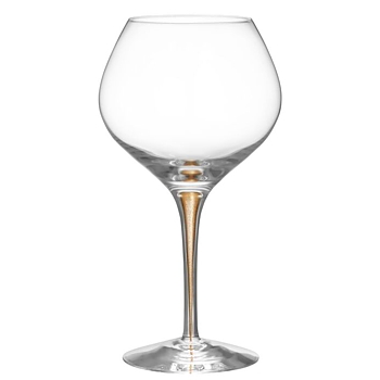 Orrefors Intermezzo Gold Bouquet  Set of 2