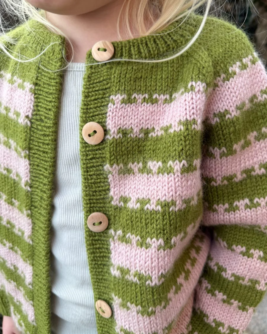 Key Cardigan Junior - Mönster - 2