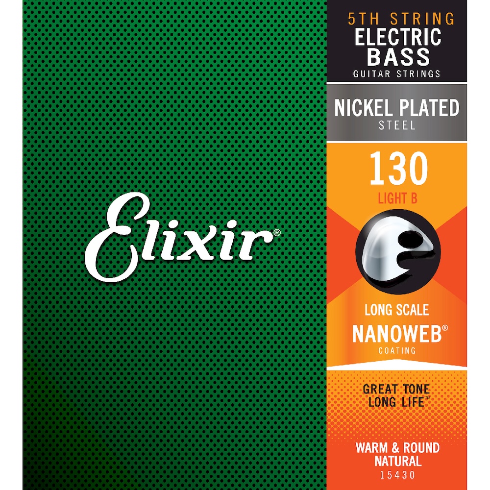 Elixir Nanoweb Bass Single String 130 (Long scale)