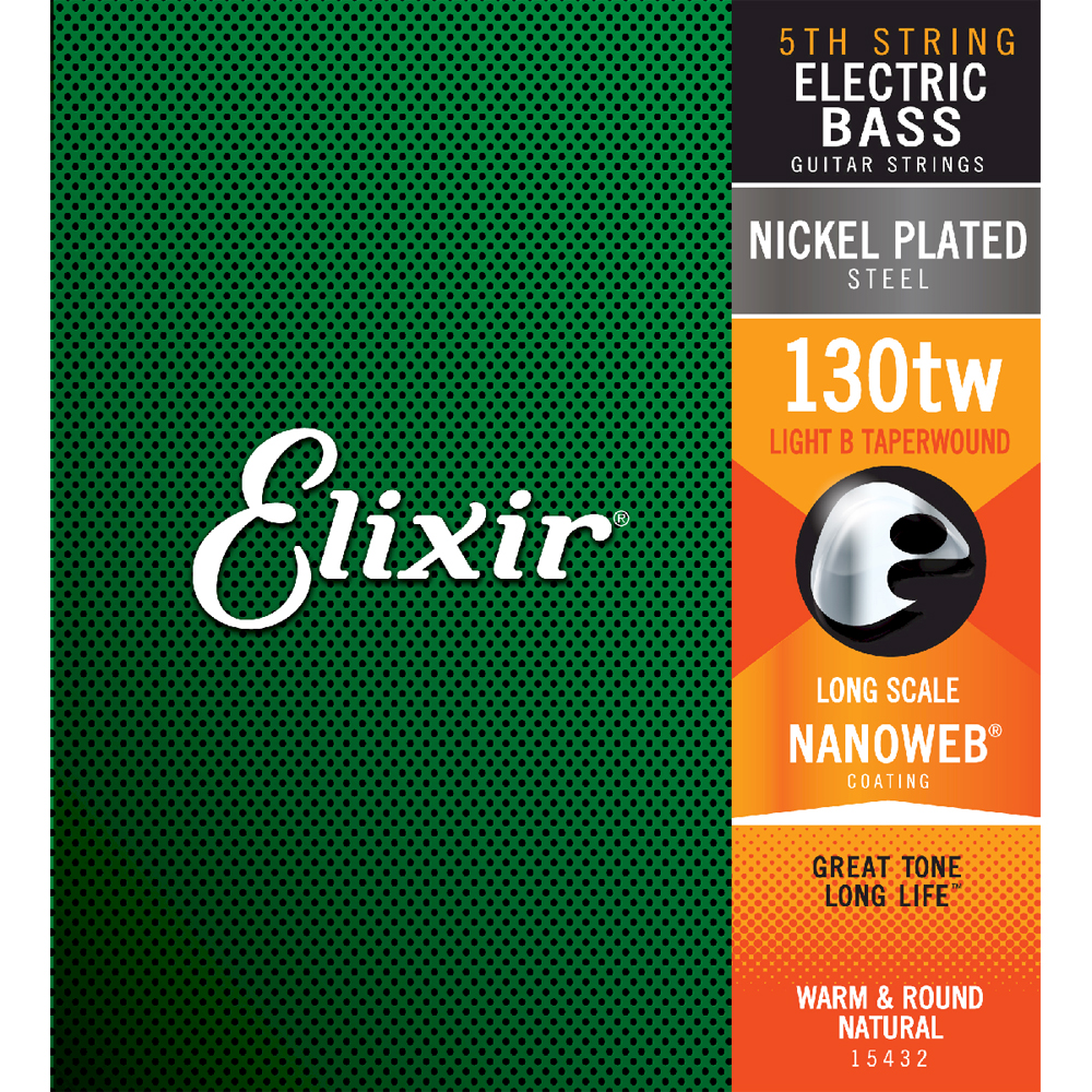 Elixir Nanoweb Bass Single String 130TW (Long scale)
