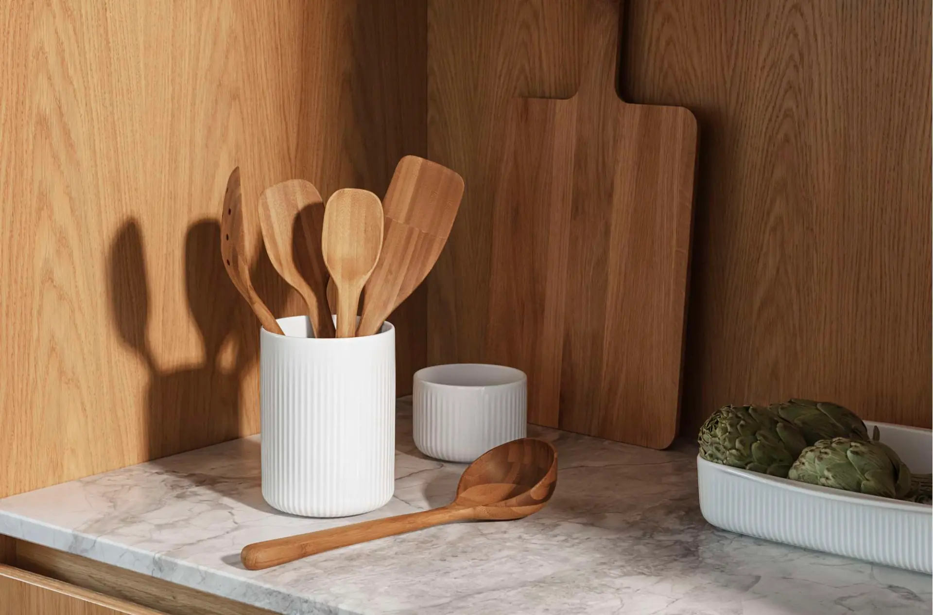 EVA SOLO Nordic kitchen sked stor - bambu - 2
