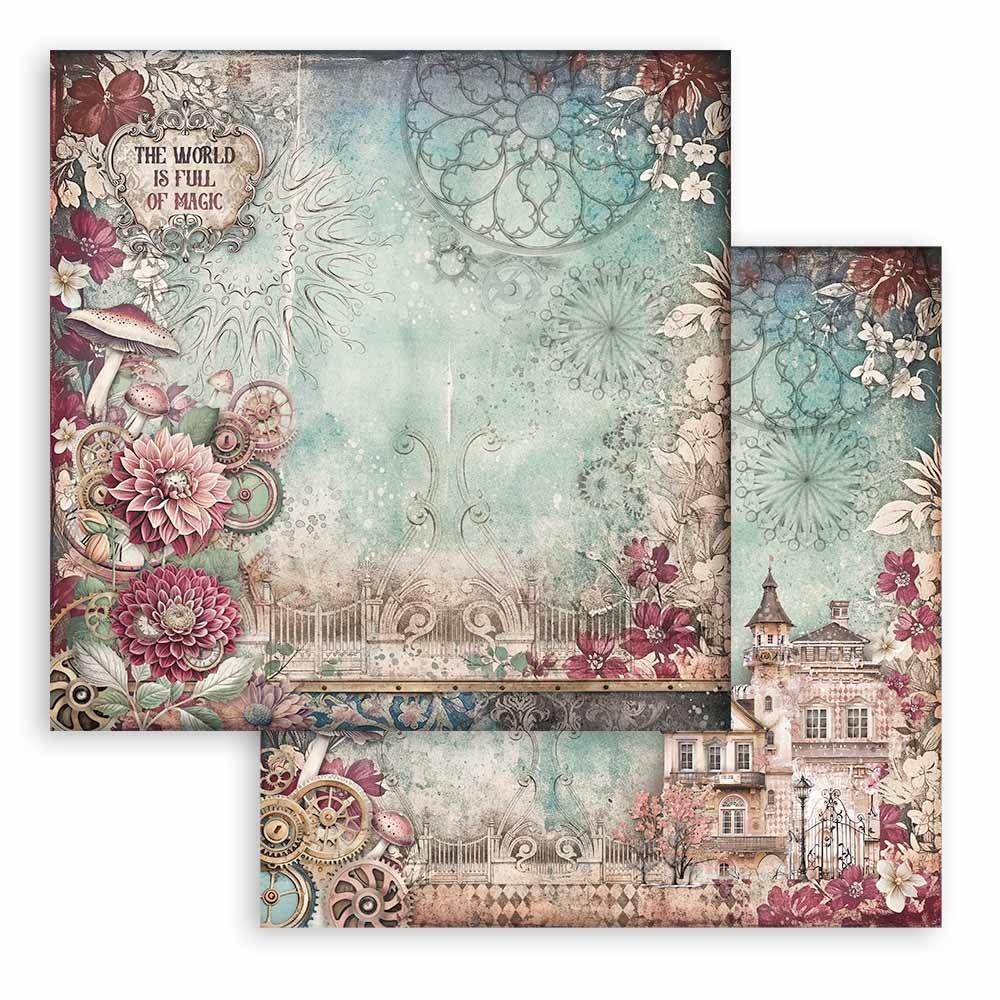 Stamperia - Double-Sided Cardstock 12x12 - Master Of Magic, House