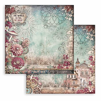 Stamperia - Double-Sided Cardstock 12x12 - Master Of Magic, House