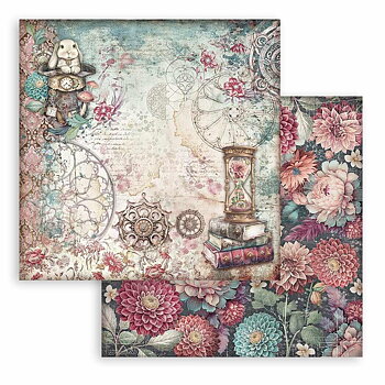 Stamperia - Double-Sided Cardstock 12x12 - Master Of Magic, Hourglass