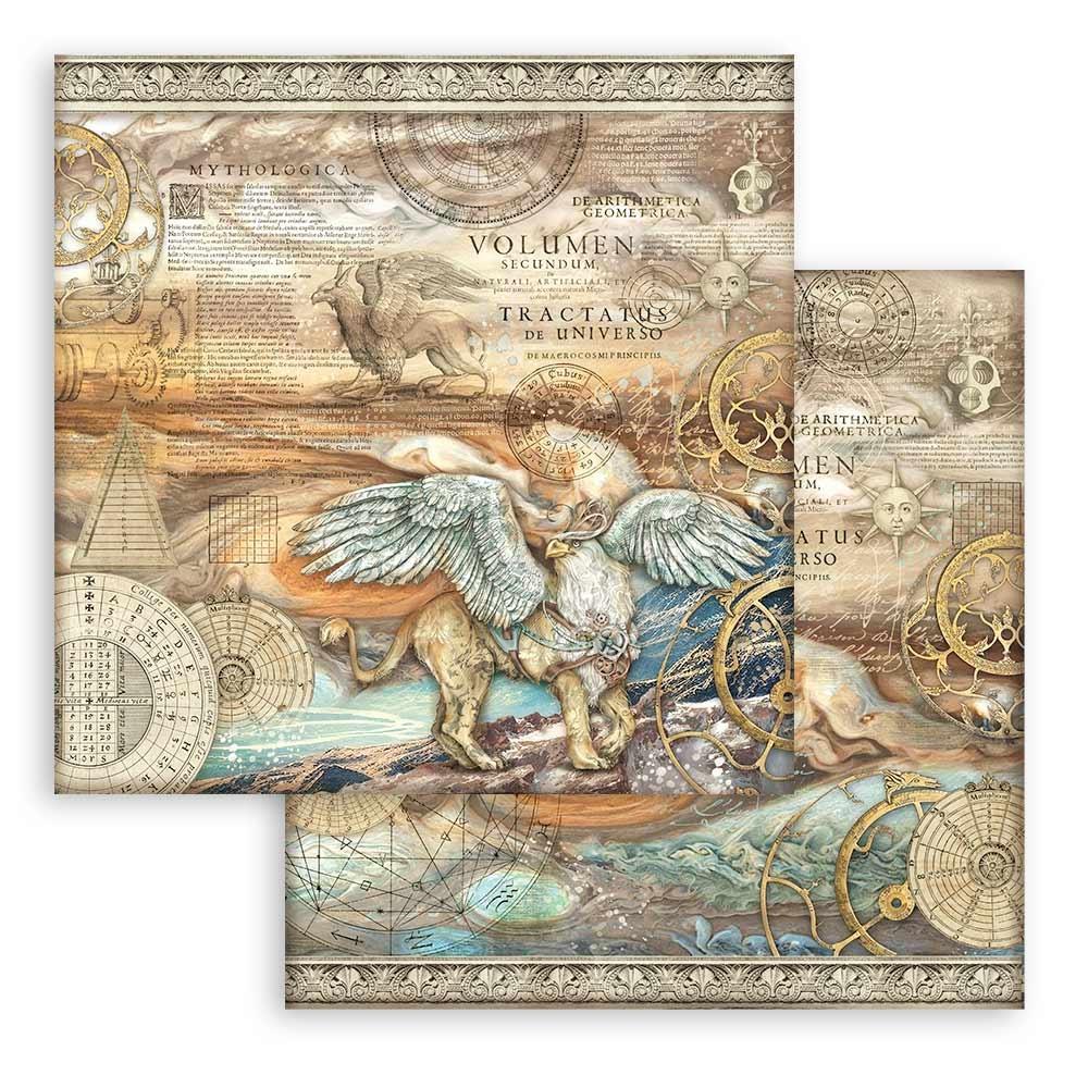 Stamperia - Sir Vagabond In Fantasy World, 10 Desing - 10 olika dubbelsidiga ark 8x8 - 4