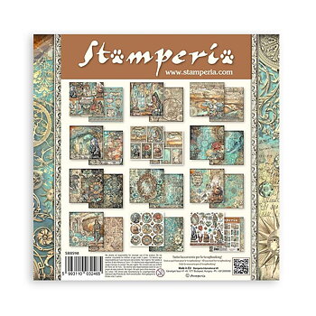 Stamperia - Sir Vagabond In Fantasy World, 10 Desing - 10 olika dubbelsidiga ark 8x8