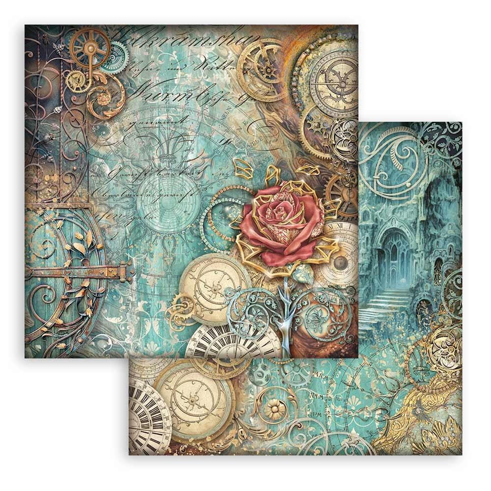 Stamperia - Sir Vagabond In Fantasy World, 10 Desing - 10 olika dubbelsidiga ark 8x8 - 7
