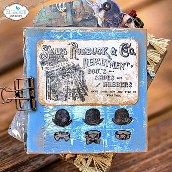 Elizabeth - Clear stamps - Laced stamp