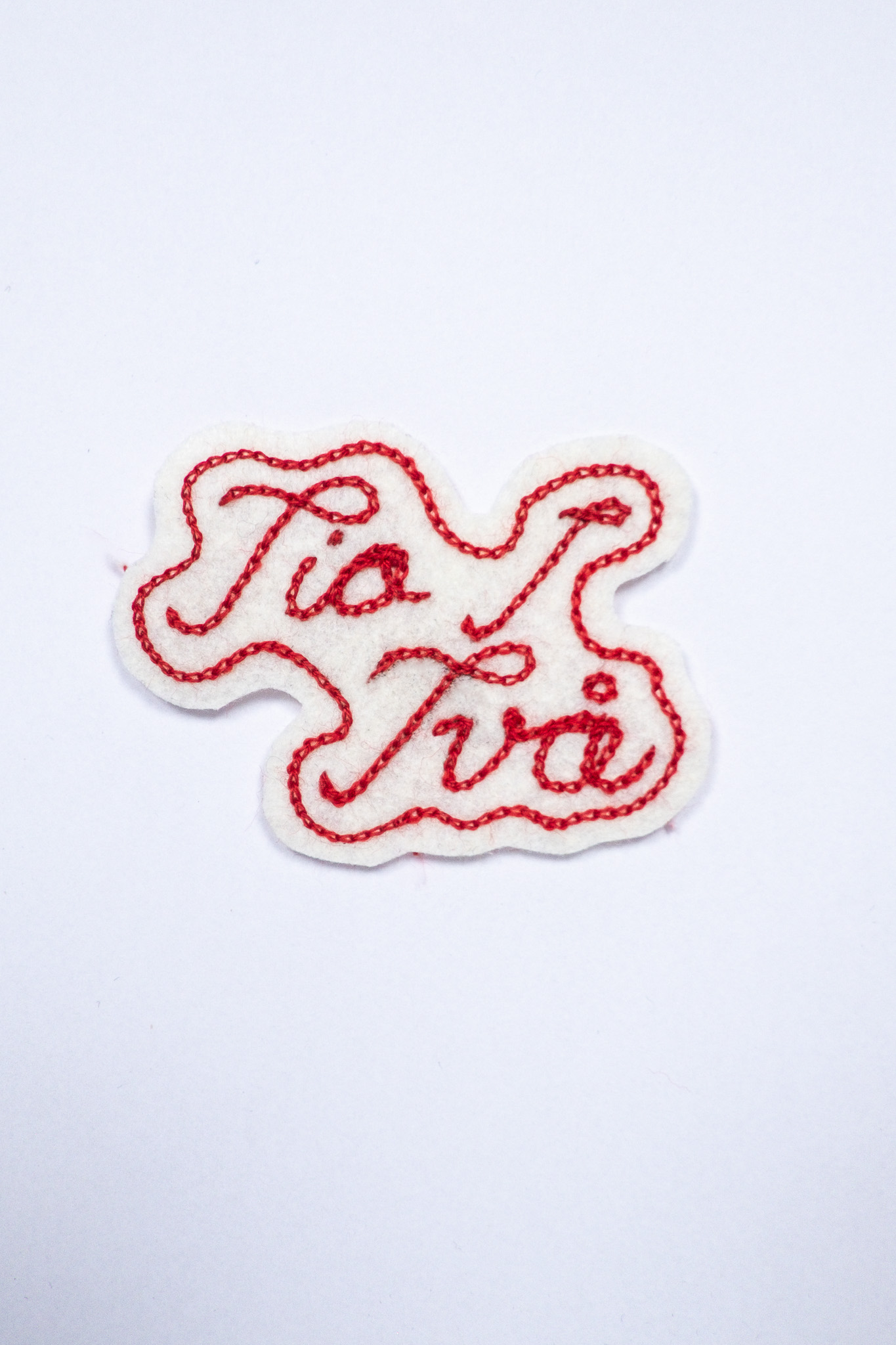 Manufaktur Chainstitch - Tio I Två Patch Red