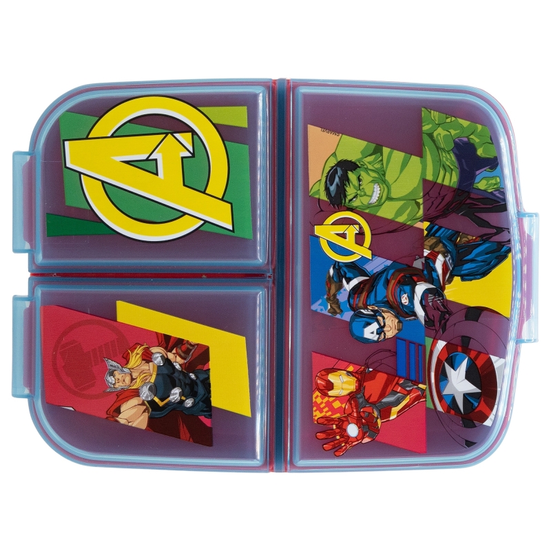 Avengers Marvel Matlåda 3-fack