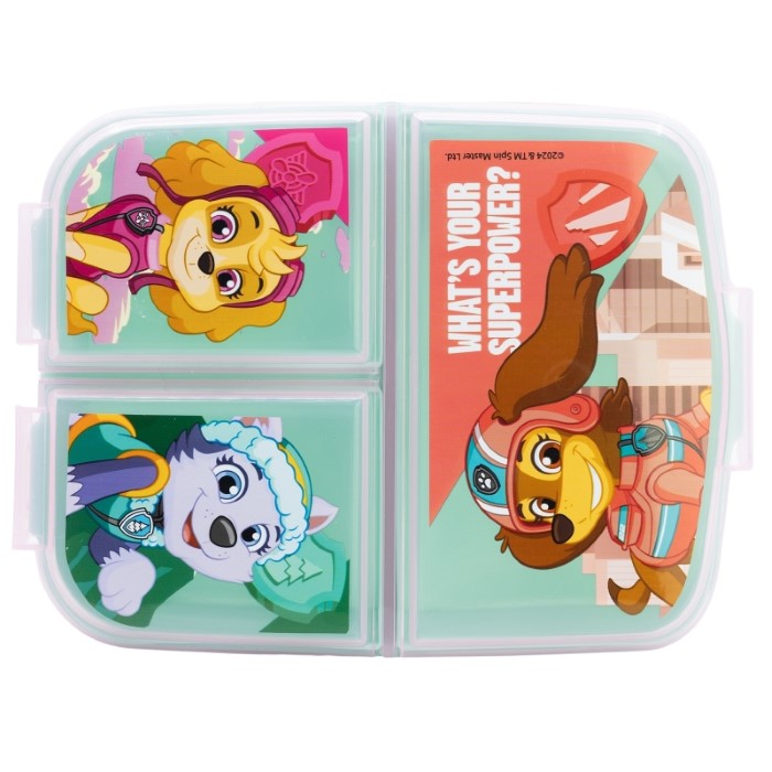 Paw Patrol Matlåda Girl Superpower 3-fack 