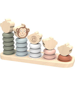Speedy Monkey Stapelleksak Apfamilj