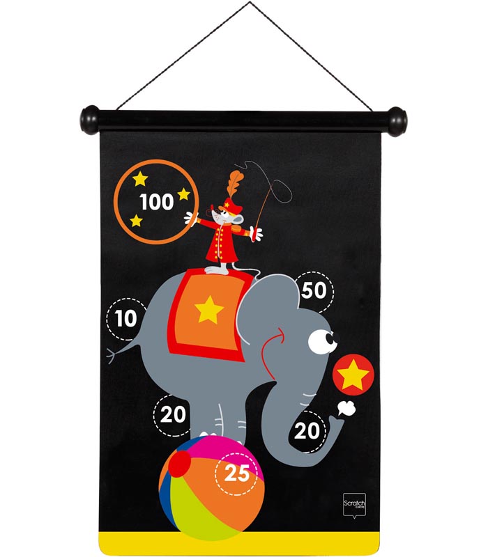 Scratch Spel Pilkastning magnetisk Cirkus - 2