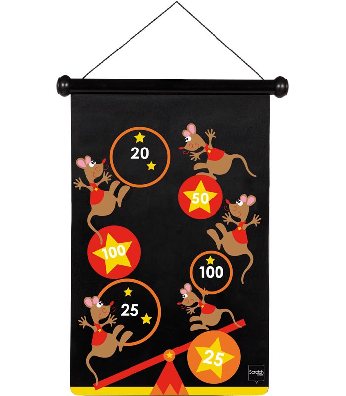 Scratch Spel Pilkastning magnetisk Cirkus - 3