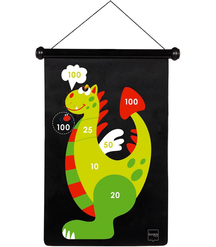 Scratch Spel Pilkastning magnetisk Drake - 3