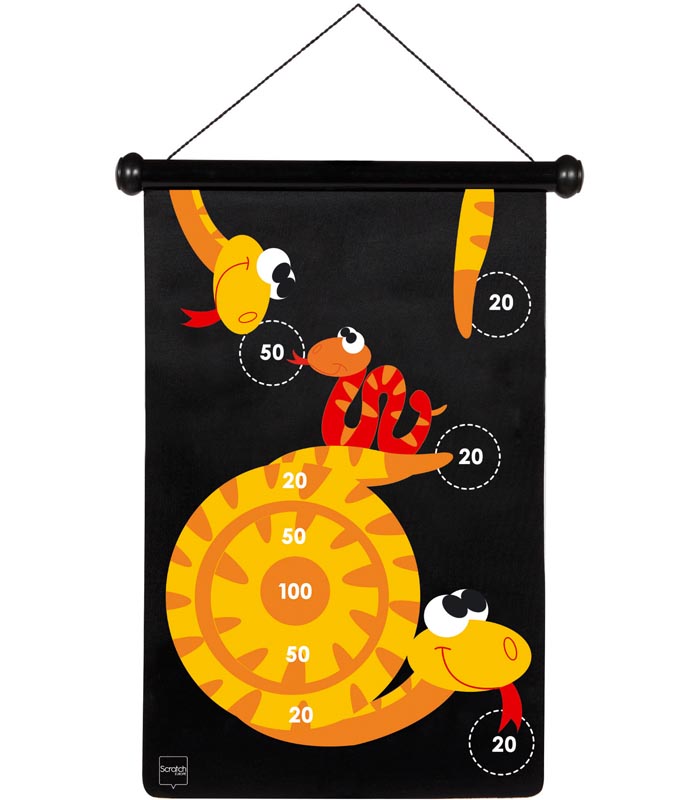 Scratch Spel Pilkastning magnetisk Ormar - 3