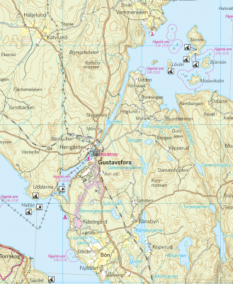 Calazo Dalslands Kanal 1:50.000 - 2