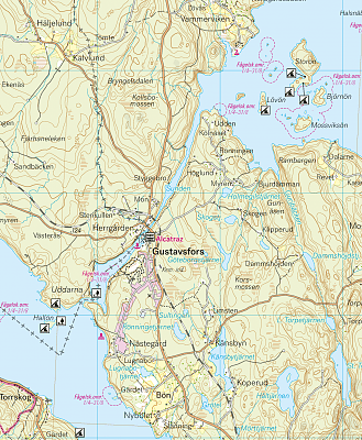 Calazo Dalslands Kanal 1:50.000