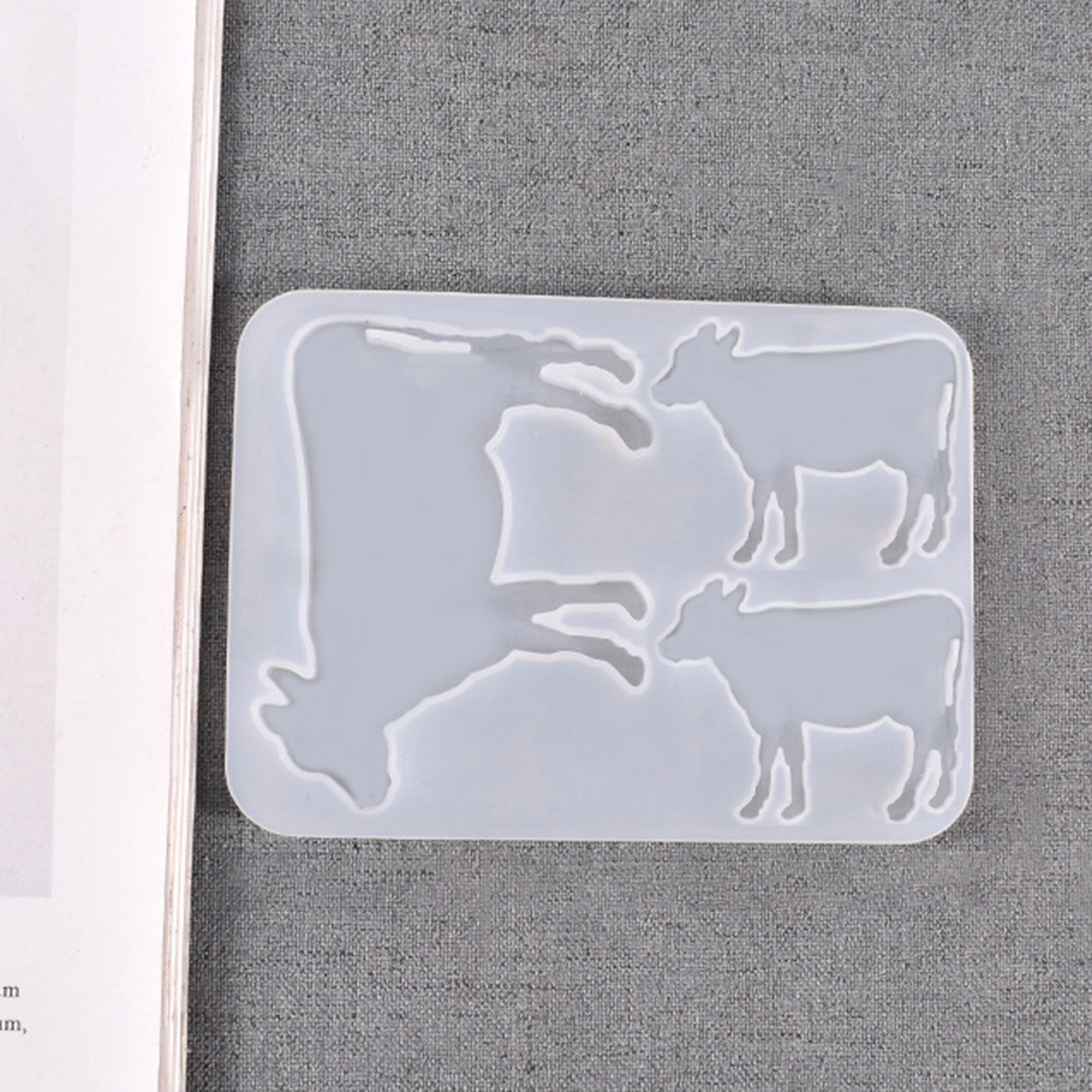 Silicone Resin Mold  Cow