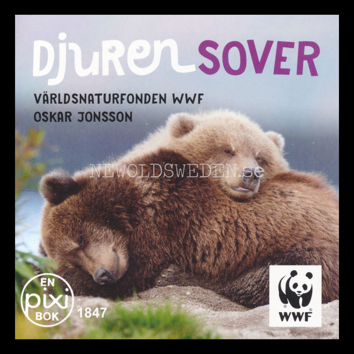 DJUREN SOVER VÄRLDSNATURFONDEN WWF 1847 pixiböcker - P27