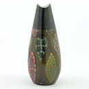Ingrid Atterberg (Mimosa 1952) Gently Swelling Vase with Leaf Decor 18 cm