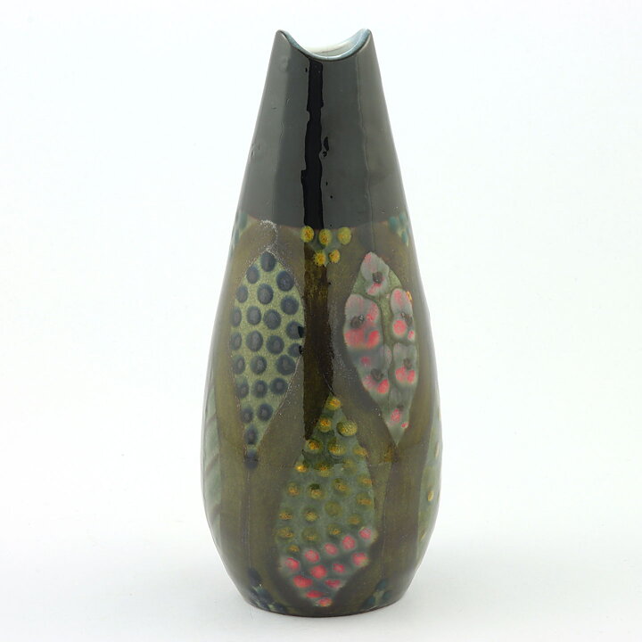イングリッド・アッターボリ　Mimosaシリーズ 植物モチーフの花瓶 Vase 1952年 (18cm)