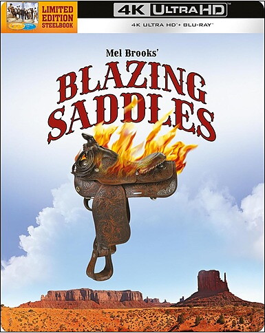 Blazing Saddles - Limited Edition Steelbook (BLU-RAY 4K ULTRA HD + BLU-RAY)