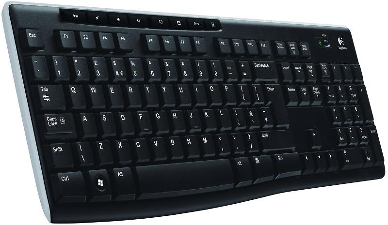 Logitech Wireless Keyboard K270 (Nordisk) - Original - Svart