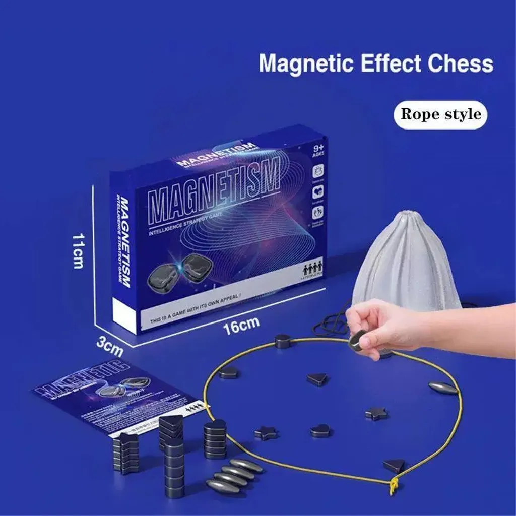Magnetiskt Brädspel Pusselstrategispel - 4