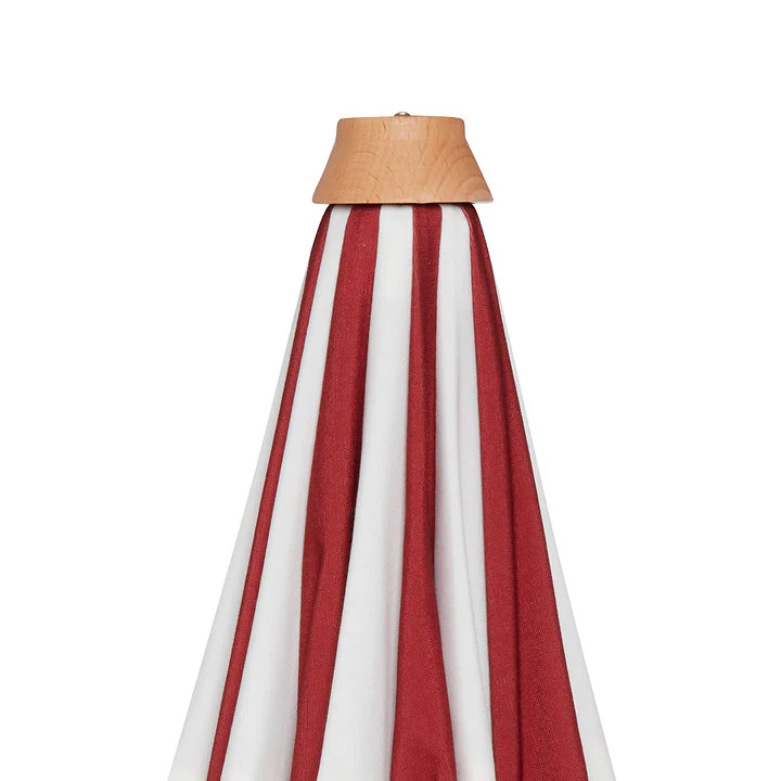 Parasoll 230 cm Café da Vila striped Burgundy Monchiqe - 6