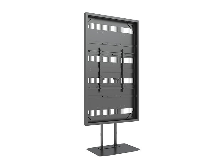 M Pro Series Enclosure 86" Dual Pole High Brightness Floorbase
