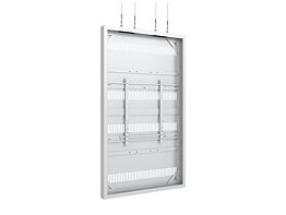M Pro Series Enclosure 86" Wire Large White
